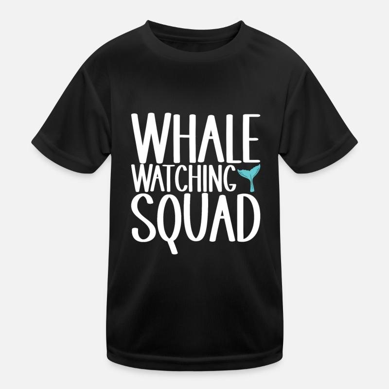 Whale Watchers Kids Functional T-Shirt