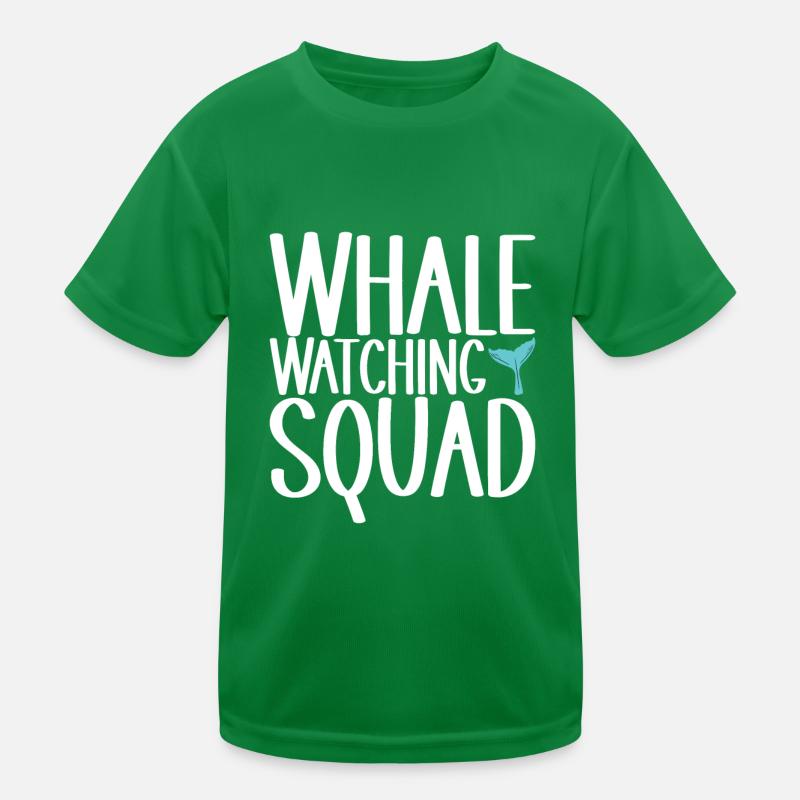 Observateurs de baleines T-shirt sport Enfant