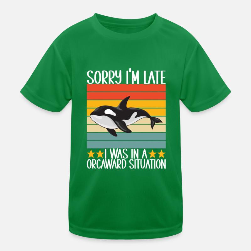 Orques d’observation des baleines T-shirt sport Enfant