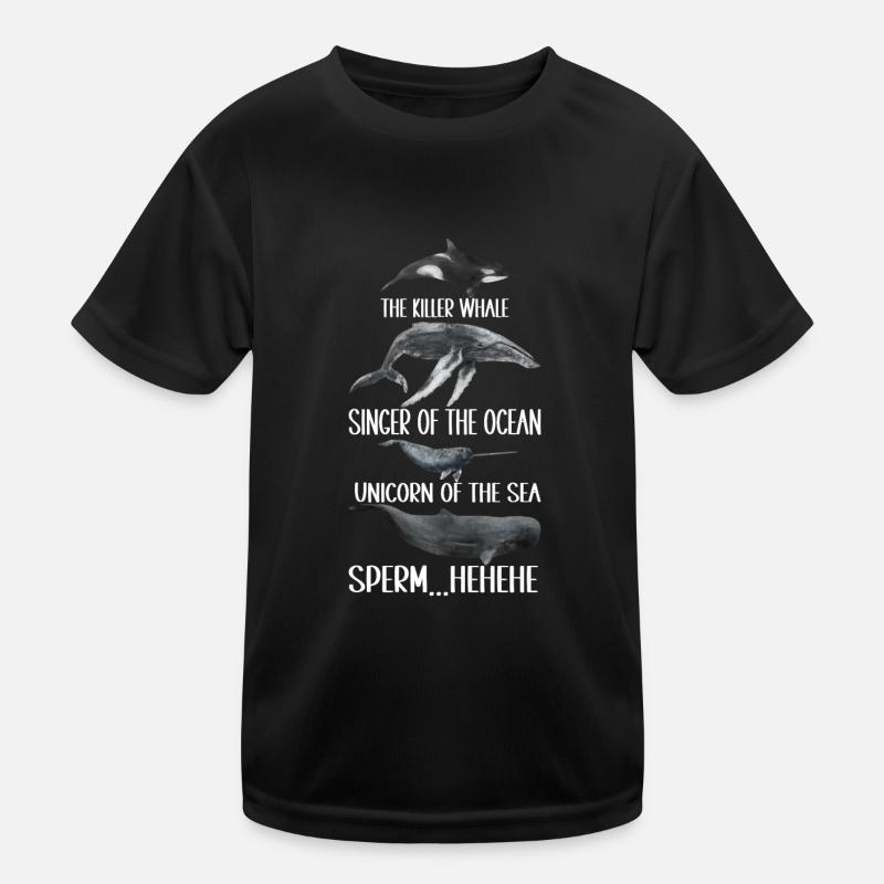 Whale Watchers Kids Functional T-Shirt