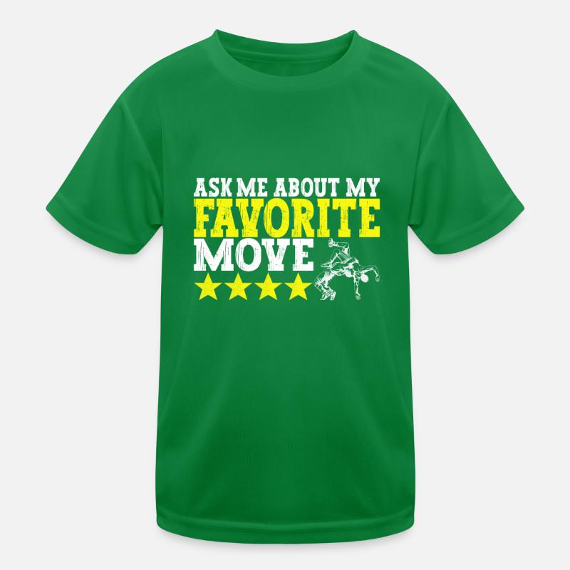 Wrestling Ringen Ringer Kids Functional T-Shirt
