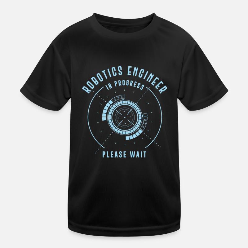 Robot Robotics Engineer Robotics Kids Functional T-Shirt