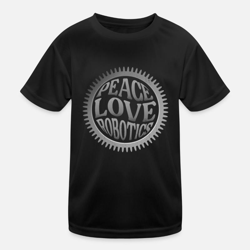 Robot Robotics Engineer Female Kids Functional T-Shirt