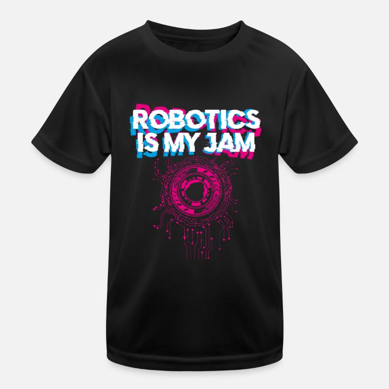 Robot Robotics Engineer Robotics Kinder Funktions-T-Shirt