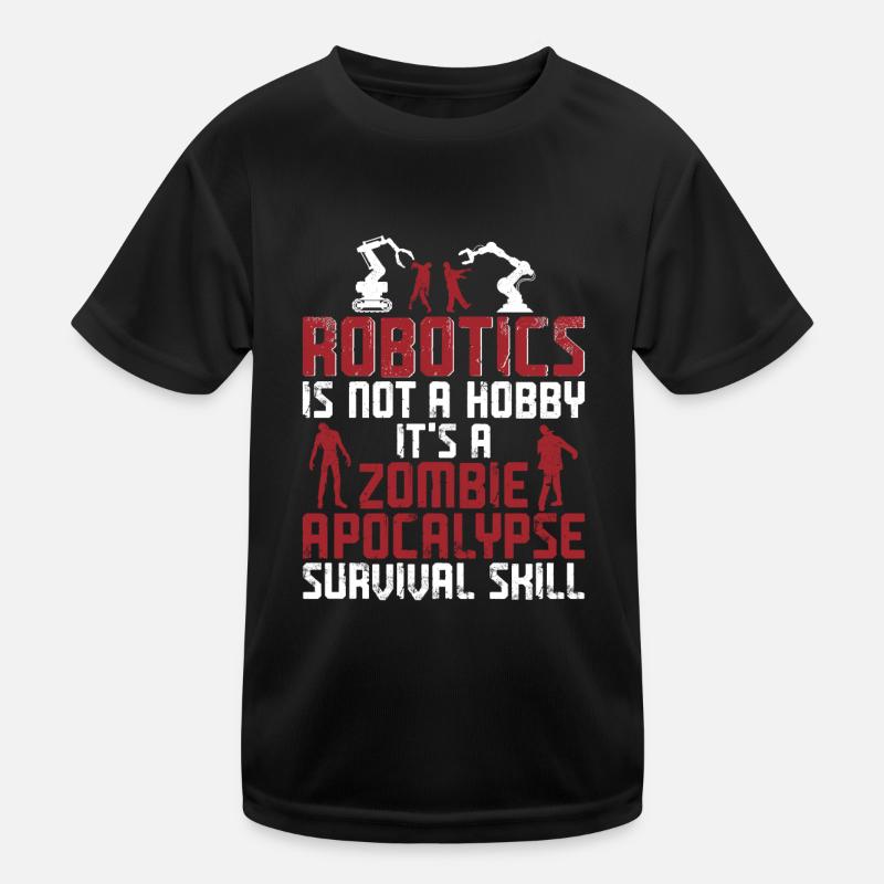 Robot Robotics Engineer Robotics Kinder Funktions-T-Shirt