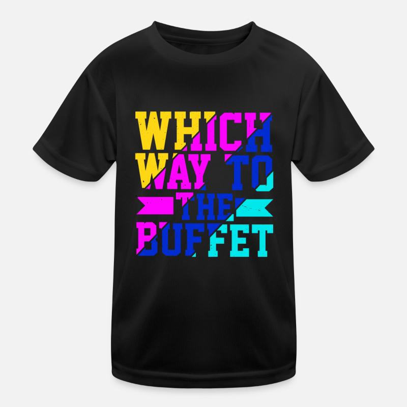 Quel chemin vers le buffet 24 T-shirt sport Enfant