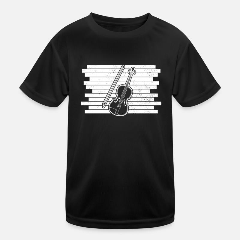 Violin Violinist Violinist Kids Functional T-Shirt