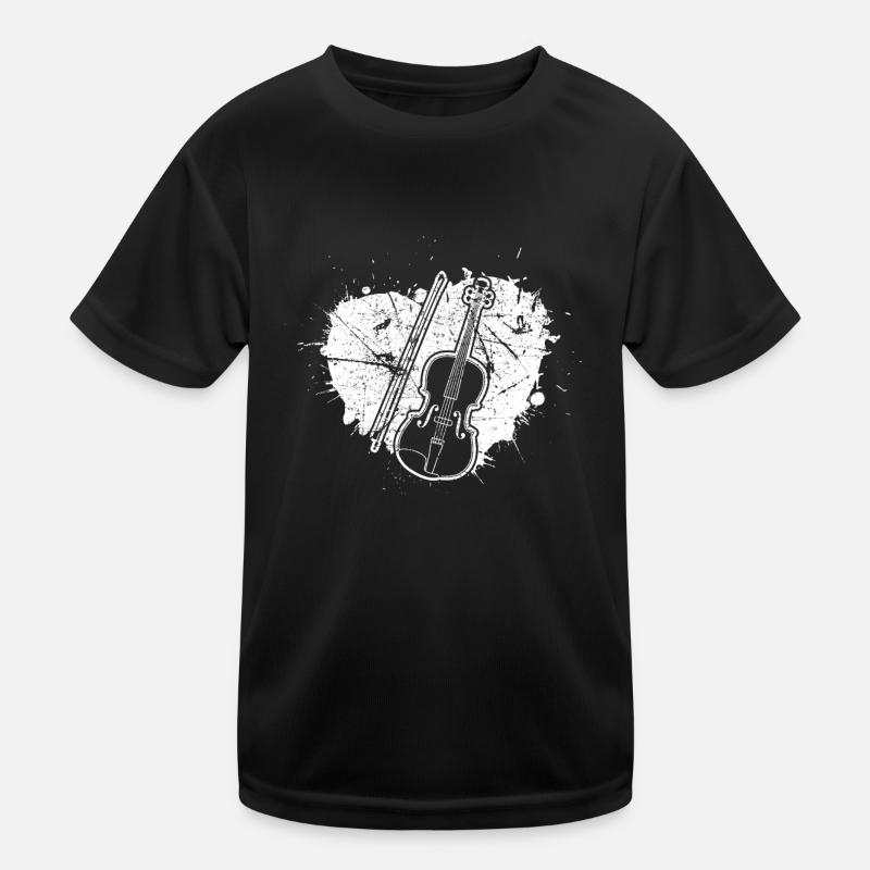 Violin Violinist Violinist Kids Functional T-Shirt