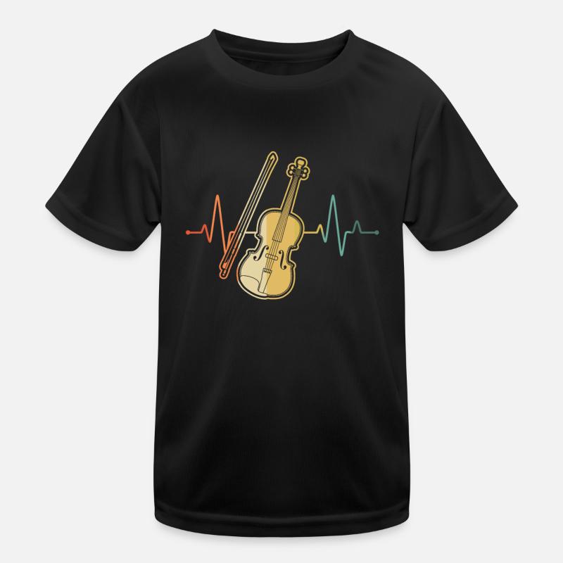 Violin Violinist Violinist Kids Functional T-Shirt