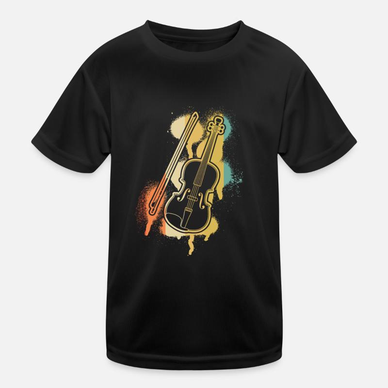 Violin Violinist Violinist Kids Functional T-Shirt