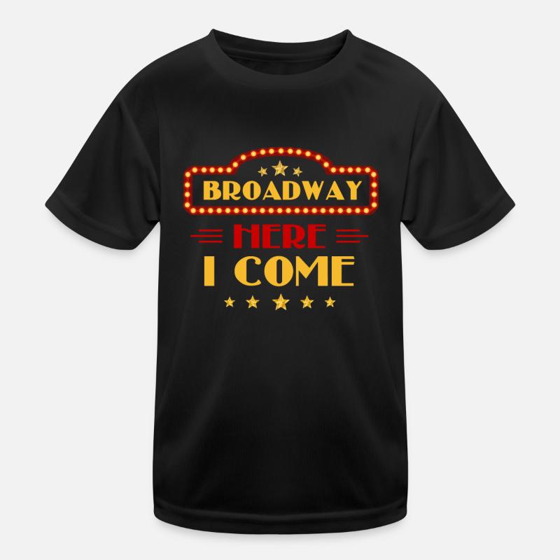 Broadway, Musical, Theatre nerd Kids Functional T-Shirt