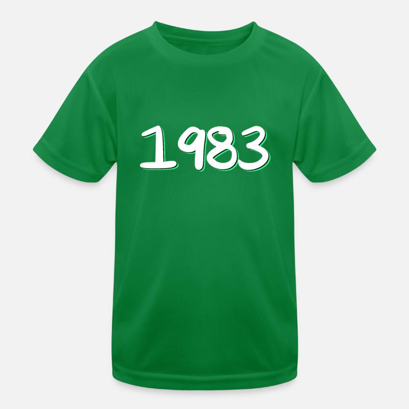 1983 Geburtstag Kinder Funktions-T-Shirt