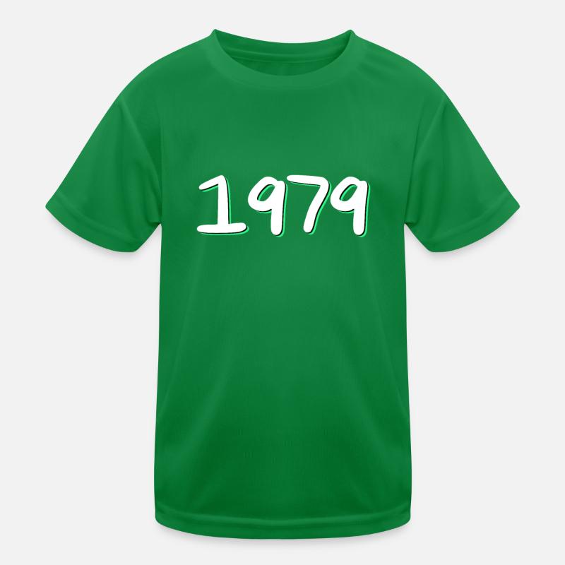 1979 Geburtstag Kinder Funktions-T-Shirt