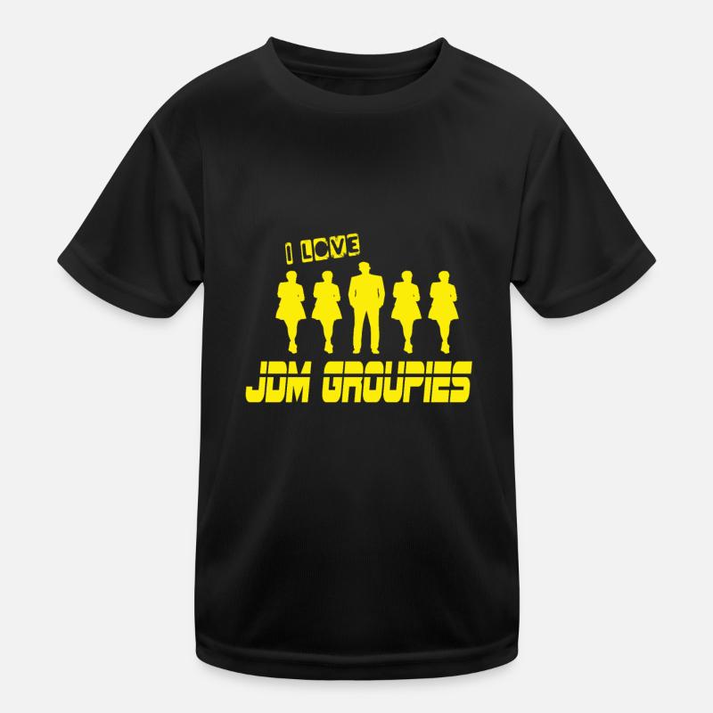 I Love Jdm Groupies Jdm Tuner Kinder Funktions-T-Shirt