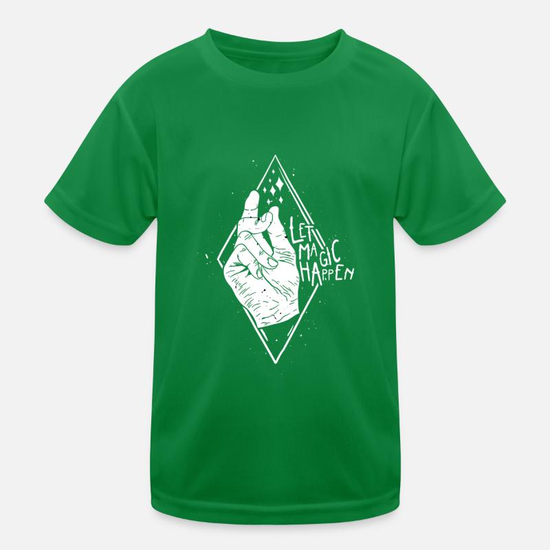 Let Magic happen Aesthetic Kinder Funktions-T-Shirt