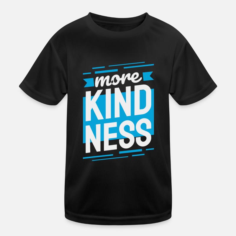 More Kindness Kinder Funktions-T-Shirt