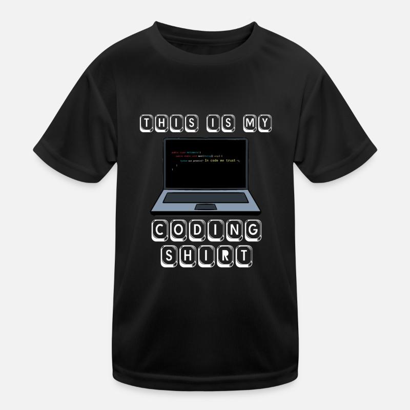 Code de programmeur informatique Geek Cool Developer Pun T-shirt sport Enfant