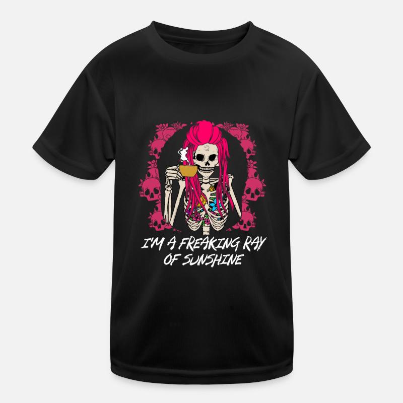 Ich bin ein verdammter Sonnenstrahl von lustigen s Kinder Funktions-T-Shirt