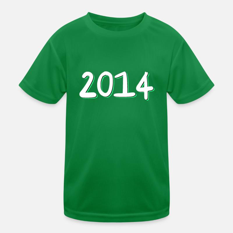 2014 Geburtstag Kinder Funktions-T-Shirt