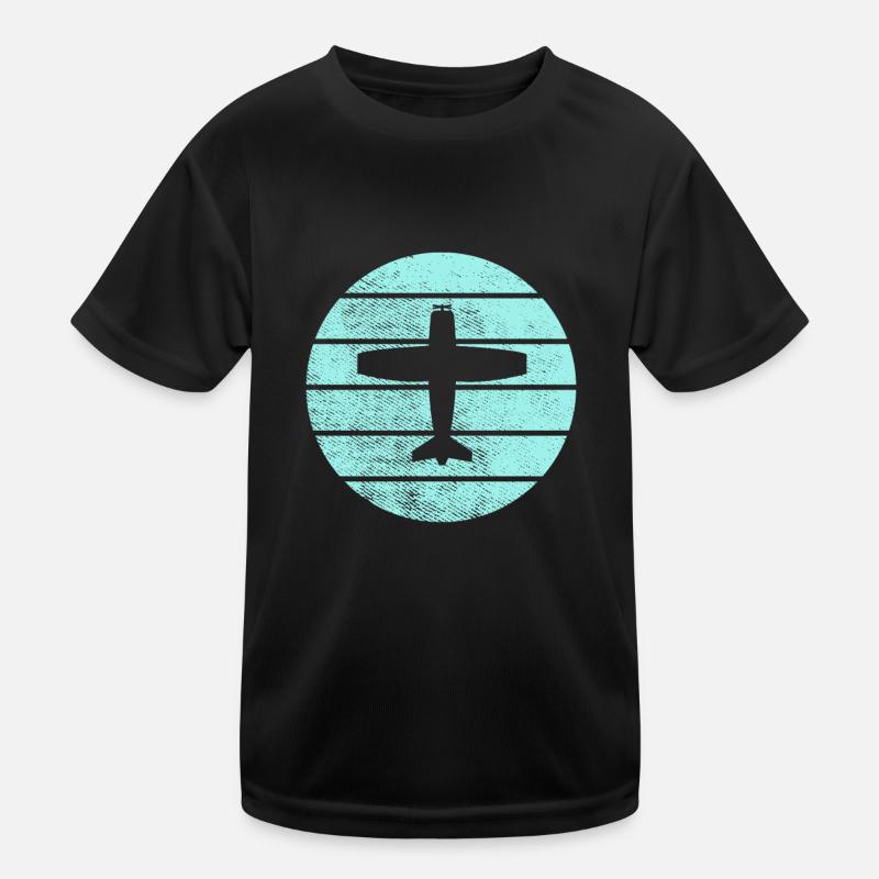 Airplane Kids Functional T-Shirt