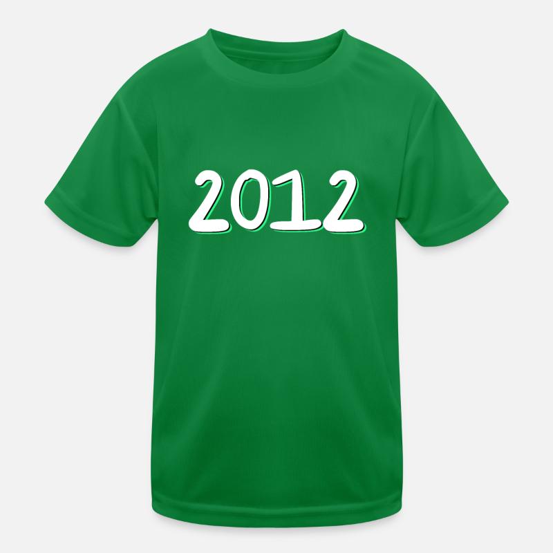 2012 Geburtstag Kinder Funktions-T-Shirt