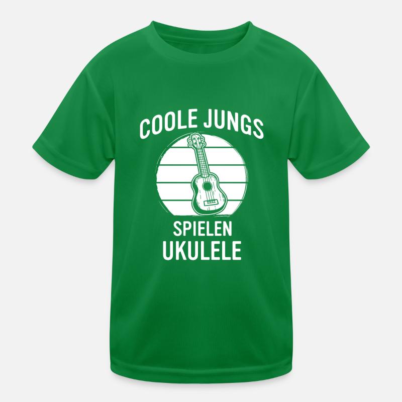 Ukulele Ukulele-Spieler Ukulelist Kinder Funktions-T-Shirt
