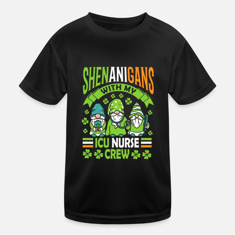 Manigances avec mon équipe d’infirmières aux soins intensifs T-shirt sport Enfant