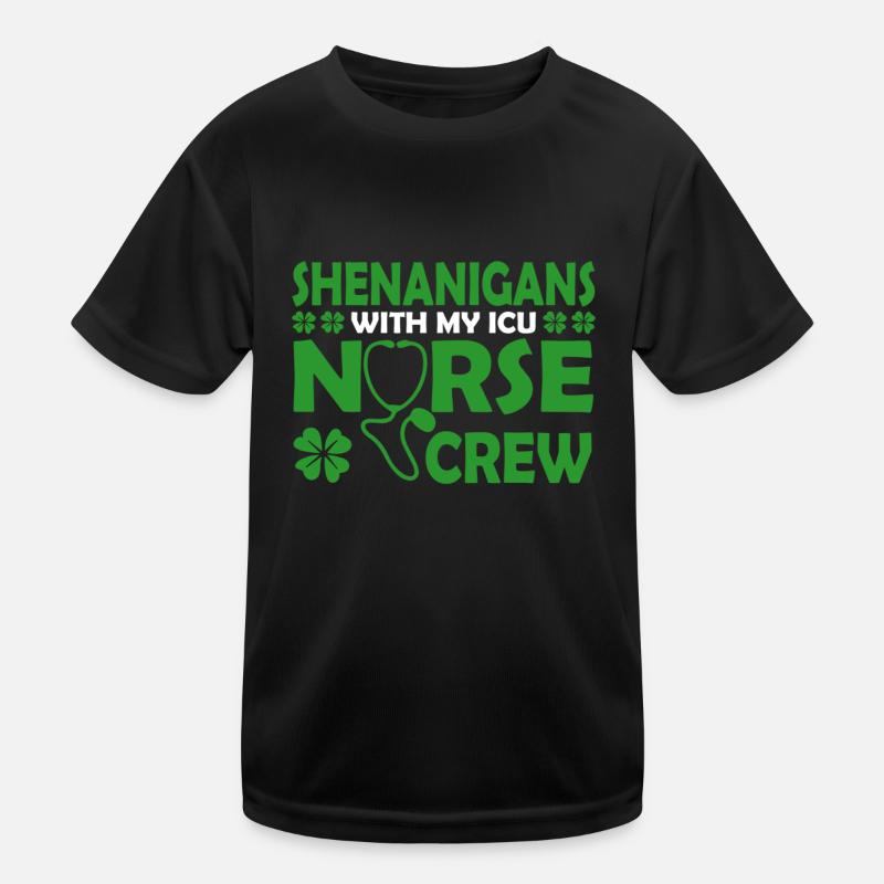 Shenanigans Mit Meiner Icu Krankenschwester Crew Kinder Funktions-T-Shirt