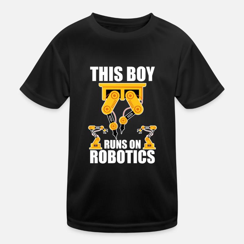 Robotics Ai Robot Kids Functional T-Shirt