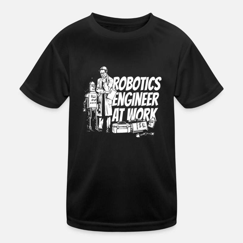 Robotics Ai Robot Kids Functional T-Shirt