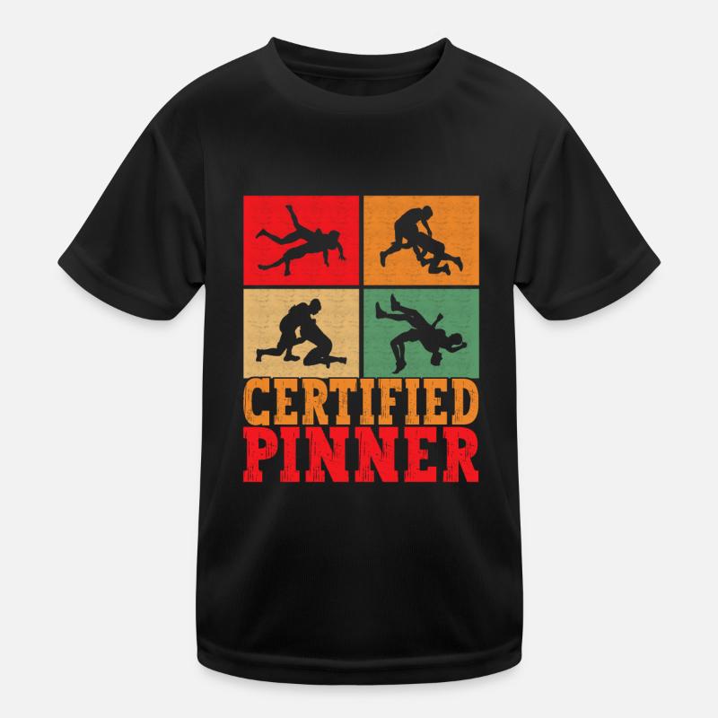 Wrestling Ringen Ringer Kinder Funktions-T-Shirt