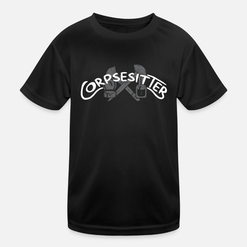 Leichenhalter, Undertaker, Bestattungsunternehmen Kinder Funktions-T-Shirt
