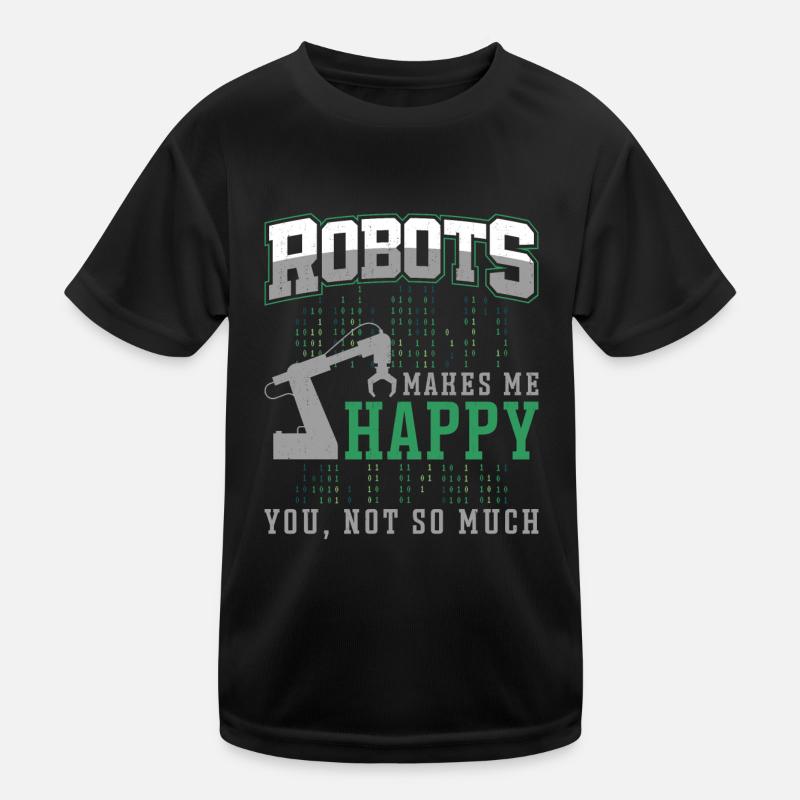 Robot Robotics Engineer Robots Kids Functional T-Shirt