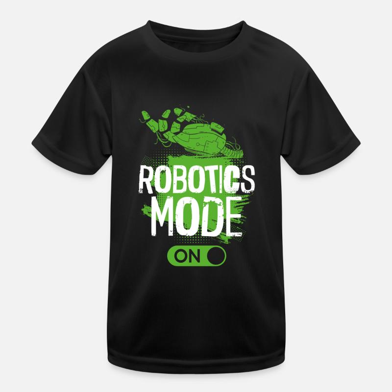 Robot Robotics Engineer Robotics Kids Functional T-Shirt