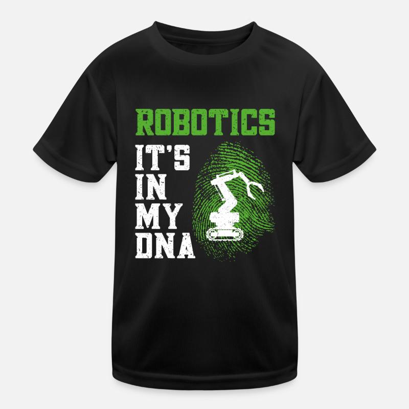 Robot Robotics Engineer Robotics Kids Functional T-Shirt