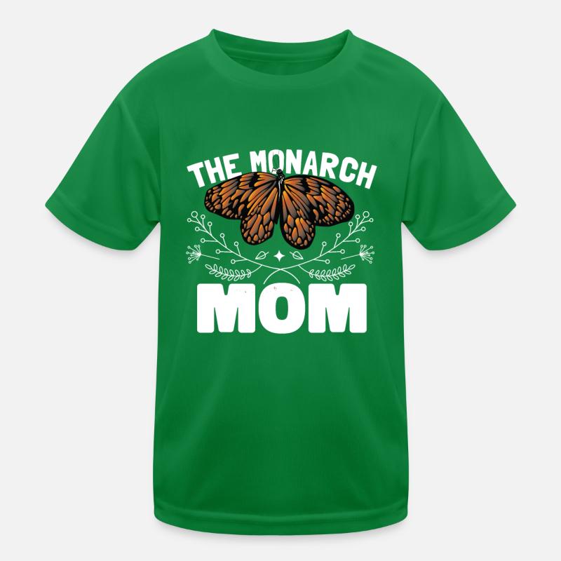 Monarque Papillon Maman T-shirt sport Enfant