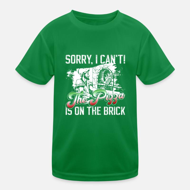 Pizzabäcker Pizza Kinder Funktions-T-Shirt