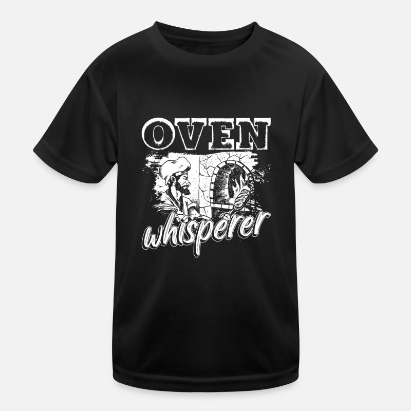 Pizzabäcker Pizza Ofen Whisperer Kinder Funktions-T-Shirt