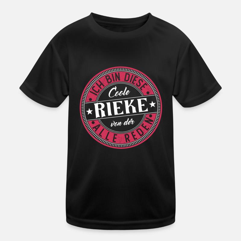 Rieke Geschenkidee Geschenk Geburtstag Kinder Funktions-T-Shirt