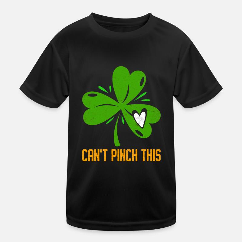 Je ne peux pas pincer ce trèfle Saint-Patrick T-shirt sport Enfant