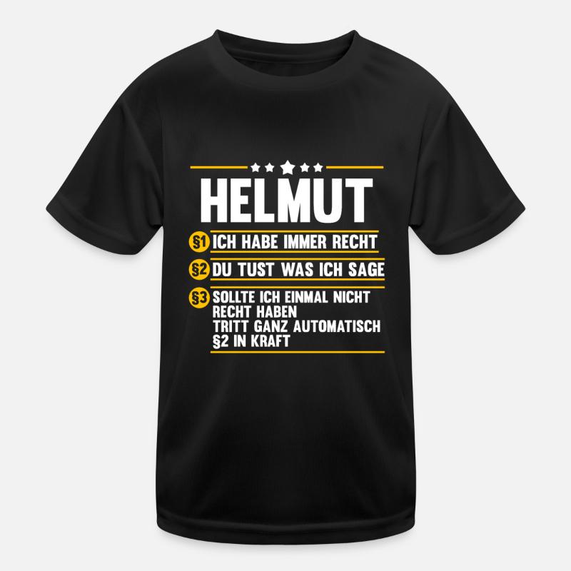 Helmut Kinder Funktions-T-Shirt