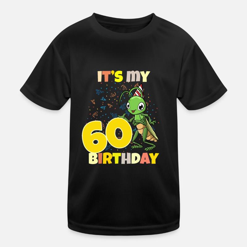 C’est ma sauterelle de 60 ans T-shirt sport Enfant