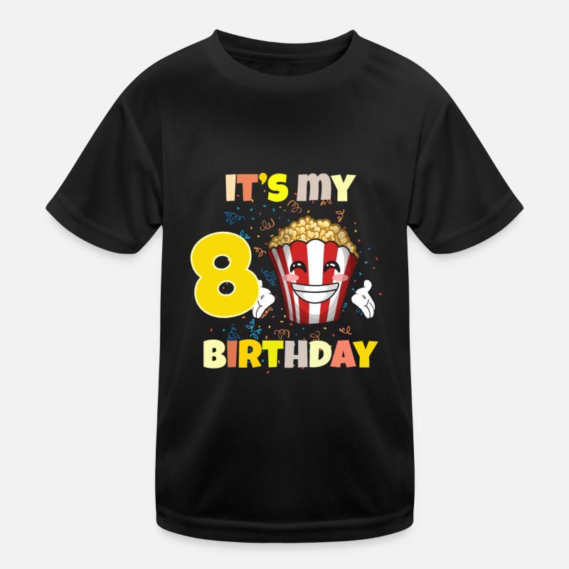 It's my 8th birthday Kids Functional T-Shirt