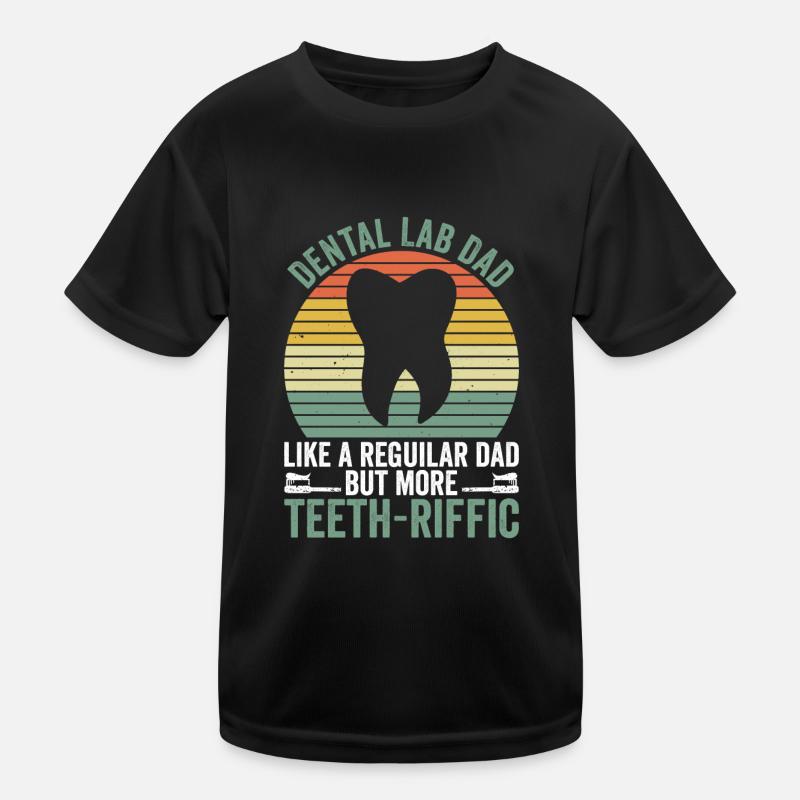 Zahntechniker Papa Zahnlabor T-shirt sport Enfant