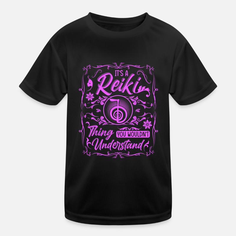 Reiki Praktizierende & Reiki Master Kinder Funktions-T-Shirt