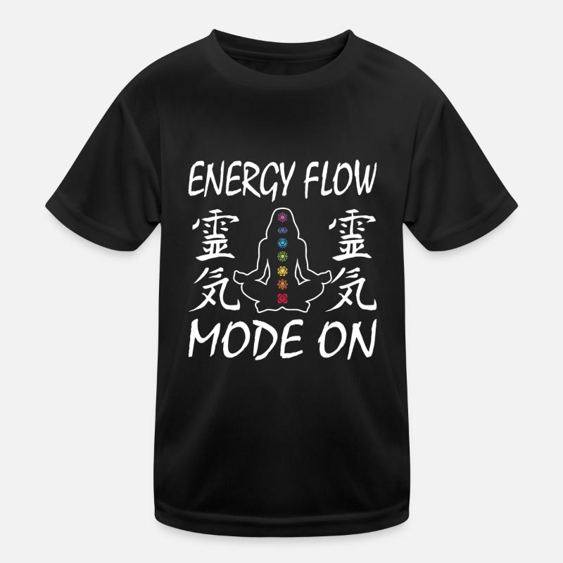 Reiki Practitioners & Reiki Master - Kids Functional T-Shirt - black