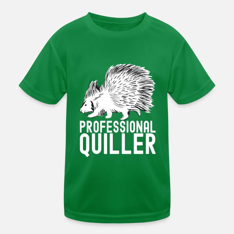 Süßes Stachelschwein Kinder Funktions-T-Shirt