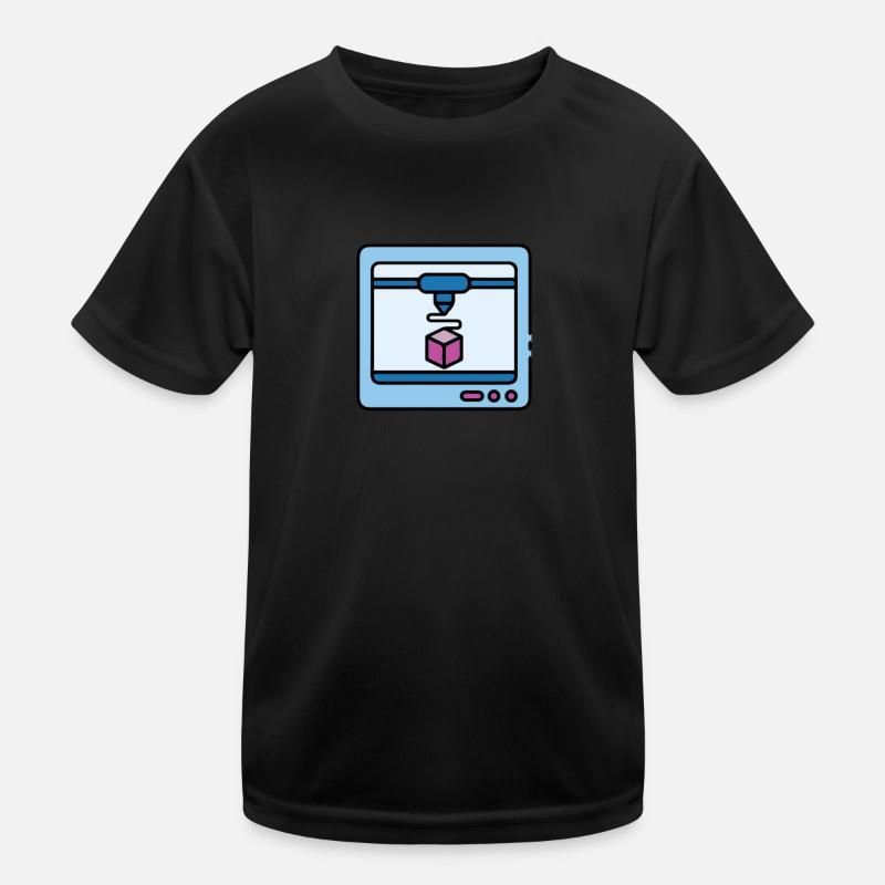 3D Printing Printing CAD PLA Filament 3D Printing Kids Functional T-Shirt
