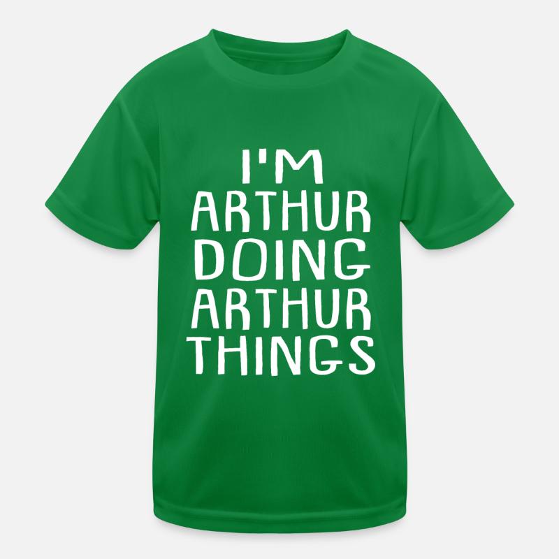 I'm Arthur Doing Arthur Things Arthur Name Kinder Funktions-T-Shirt
