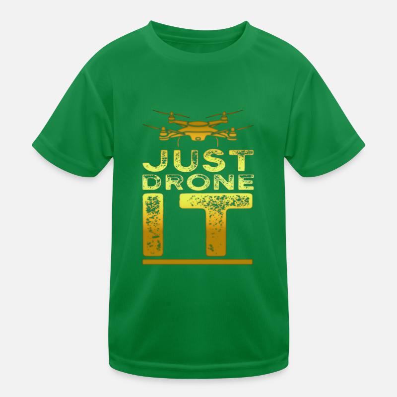 Pilote de drone Quadcopter T-shirt sport Enfant